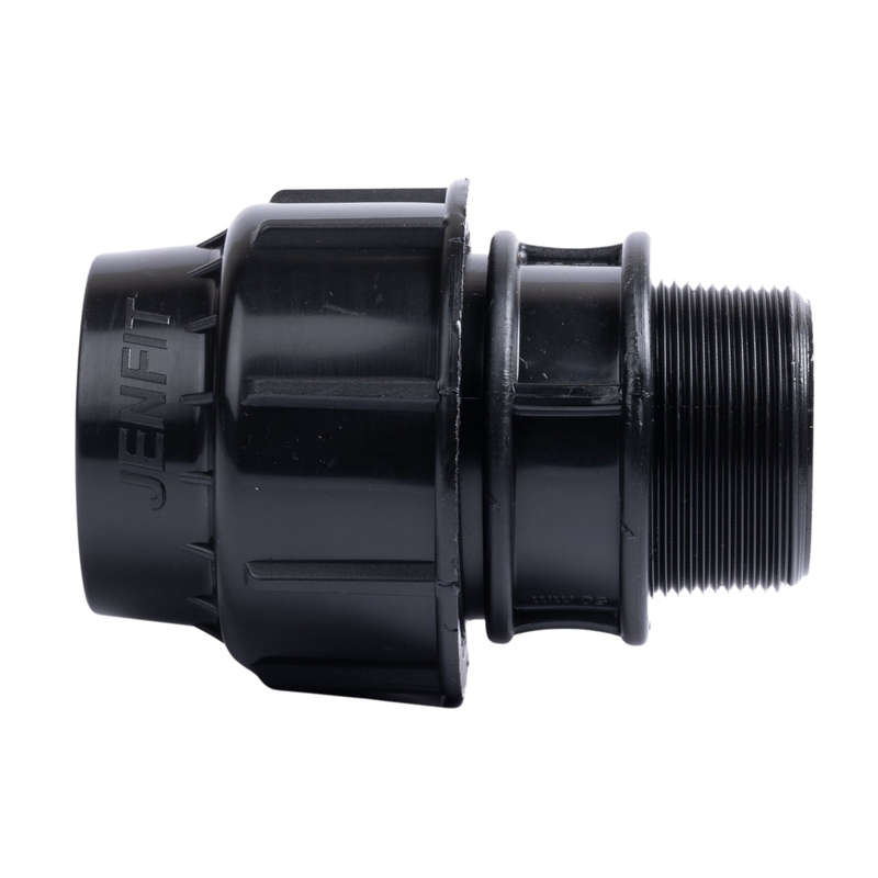 Plast Adaptor Compression Male 40 X1 1/4