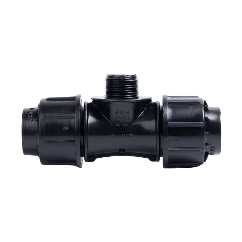 Plast Tee Compression Male 40 X1 1/4