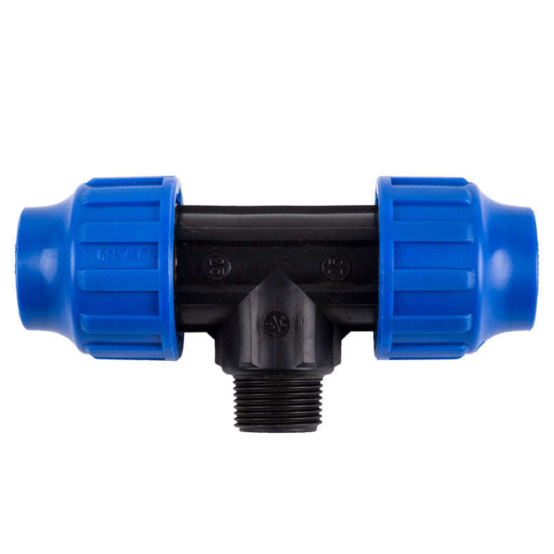 Plast Tee Compression Male 40 X1 1/4