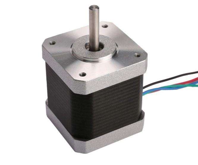 Stepper Motor Nema 17 42x42x..Mm 0.42 Nm 0.9 Deg 1.7 A 42 Byghm809