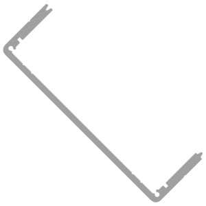 E2 Profile Extrusion 108x34x130mm Mill 44599 N 130mm