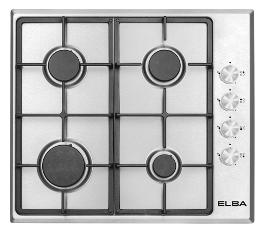 Elba 60 Cm 4 Gas Burner Hob S/S