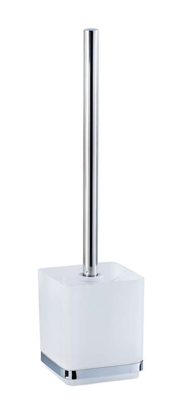 Vacuum Loc Toilet Brush Quadro Range S/Steel No Drilling