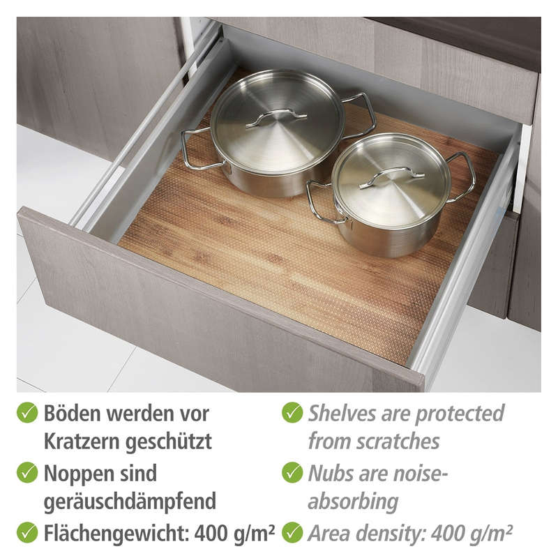 Slip Stop Mat Bamboo Look 150x50cm Roll