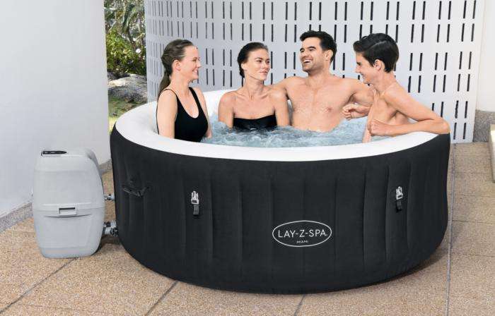 Bestway 1.80m X 66cm Miami Air Jet Lay Z Spa 669 L