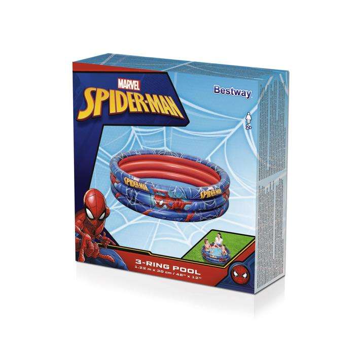 Bestway 1.22m X H30cm Spider Man 3 Ring Pool 200 L