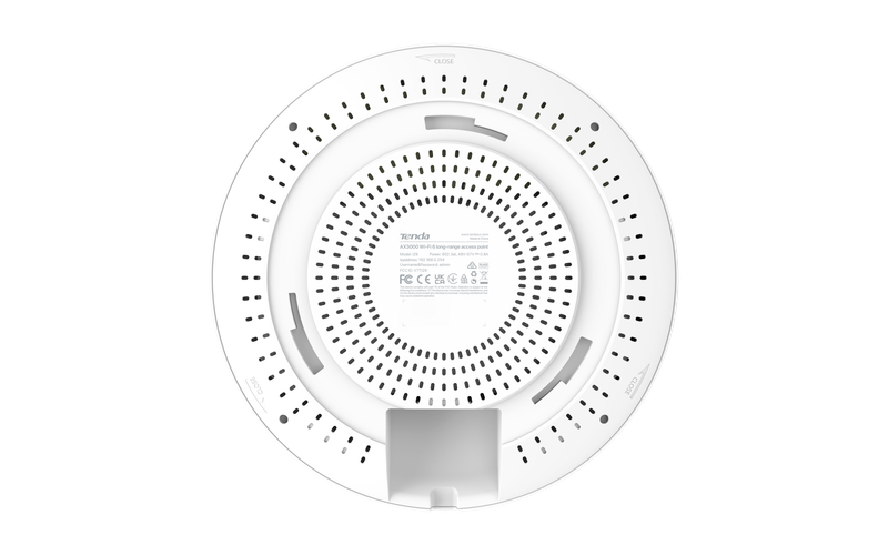 Tenda AX3000 Wi-Fi 6 Dual-Band Ceiling Mount Access Point