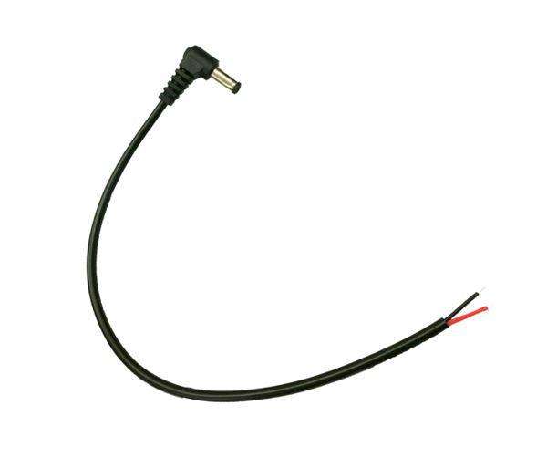 2.1mm Dc Socket In Line Open End Lead R/A 300mm 671064