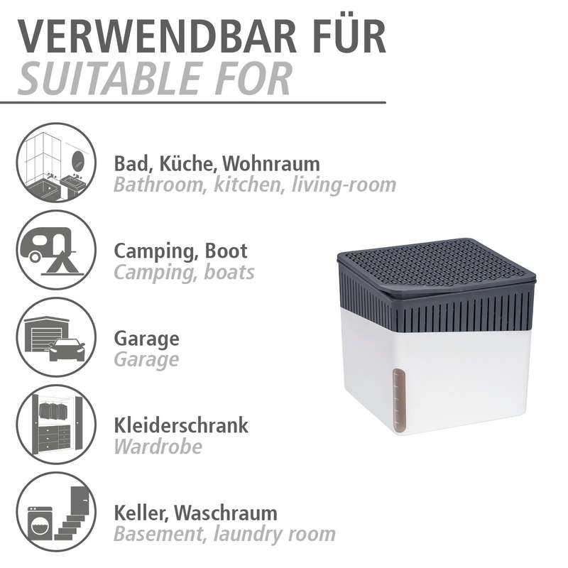 Wenko Dehumidifier Cube 500G Refill Orange