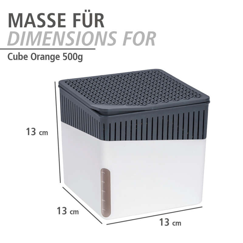 Wenko Dehumidifier Cube 500G Refill Orange