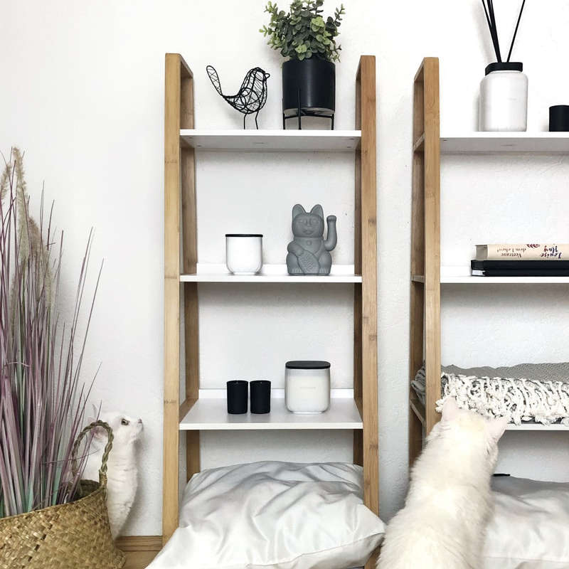 Wenko 3-Tier Shelving Unit  - Finja - Bamboo