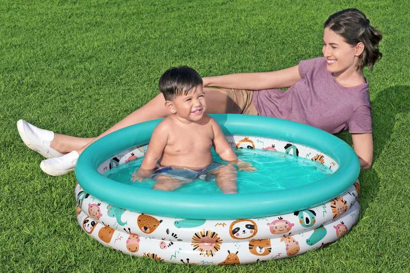 Bestway 1.02m X H25cm Coral Kids Pool 101 L