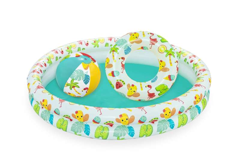 Play Pool Set 1.22m X H20cm 124 L