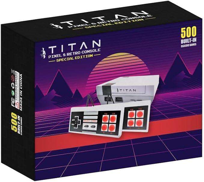 Titan Pixel 8 Retro Console Special Ed 500 In1