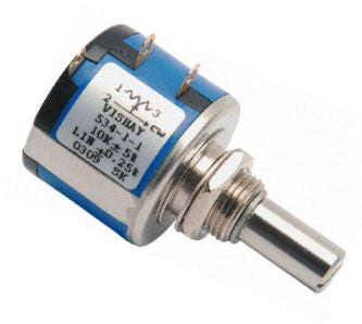 Potentiometer 10 T W/W Lin 22mm 20 K 2 W 534 1 1 203