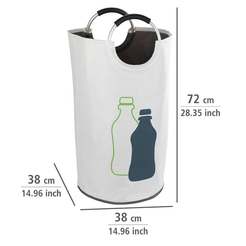 Laundry Basket / Recycling Bottle Collector 69 L