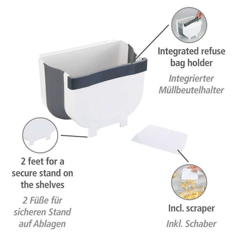 Over Door Food Waste Collector Fago Range 5 L