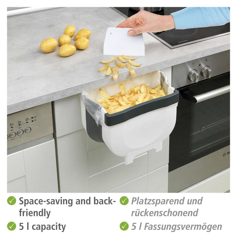 Over Door Food Waste Collector Fago Range 5 L
