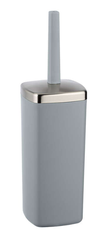 Toilet Brush Closed Form Barcelona Range Grey Unbreakable