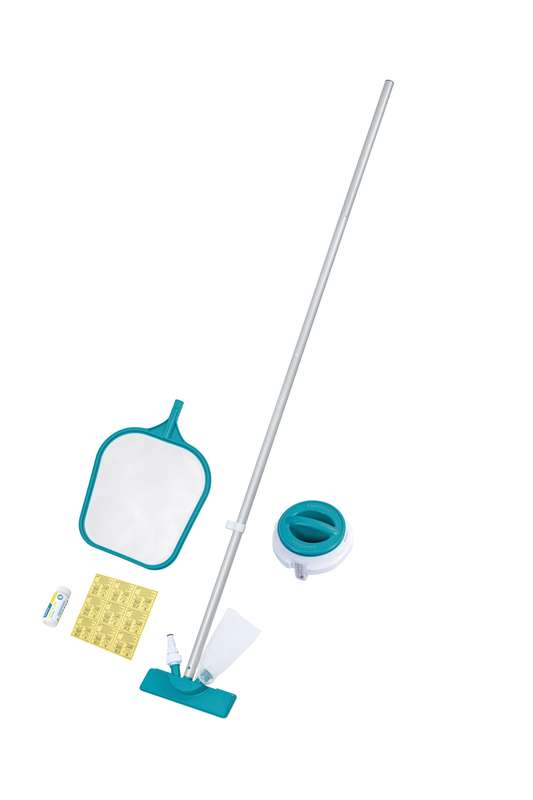Pool Accessories Set Vacuum Maintenance Kit/Floater/Thermometer