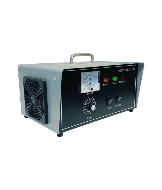 5G/Hr ozone machine with Dual Fans +PVDF check valve + 2 pcs Air Stone