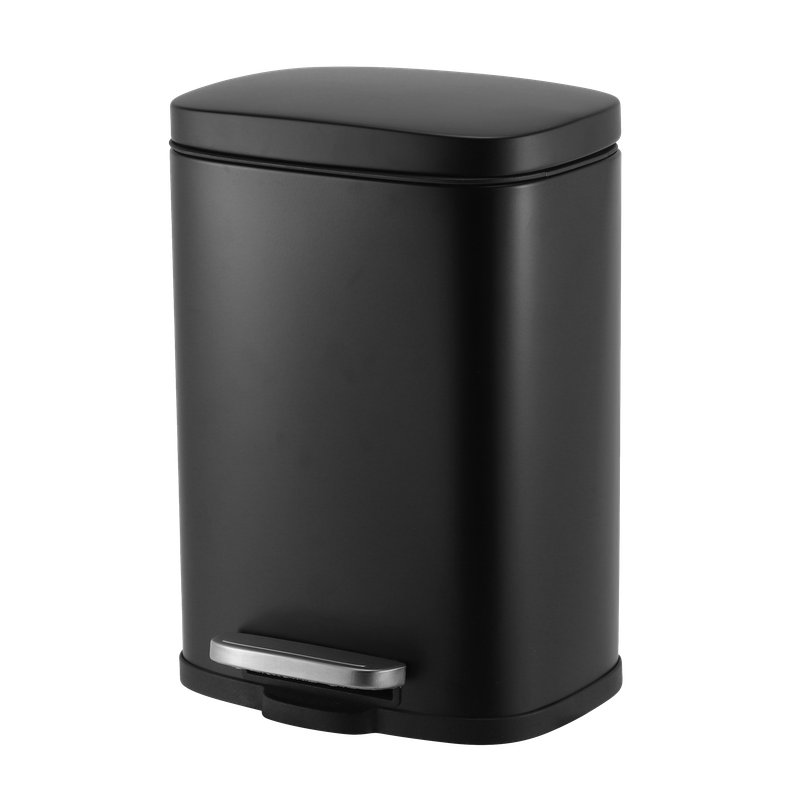 5 L Rectangle Steel Pedal Bin | Modena