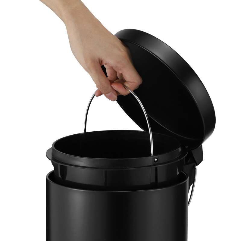 5 L + 30 L Steel Pedal Bin Combo Set Roma