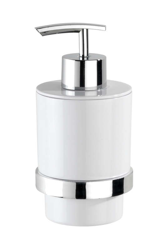Turbo Loc Soap Dispenser Quadro Range No Drilling Required