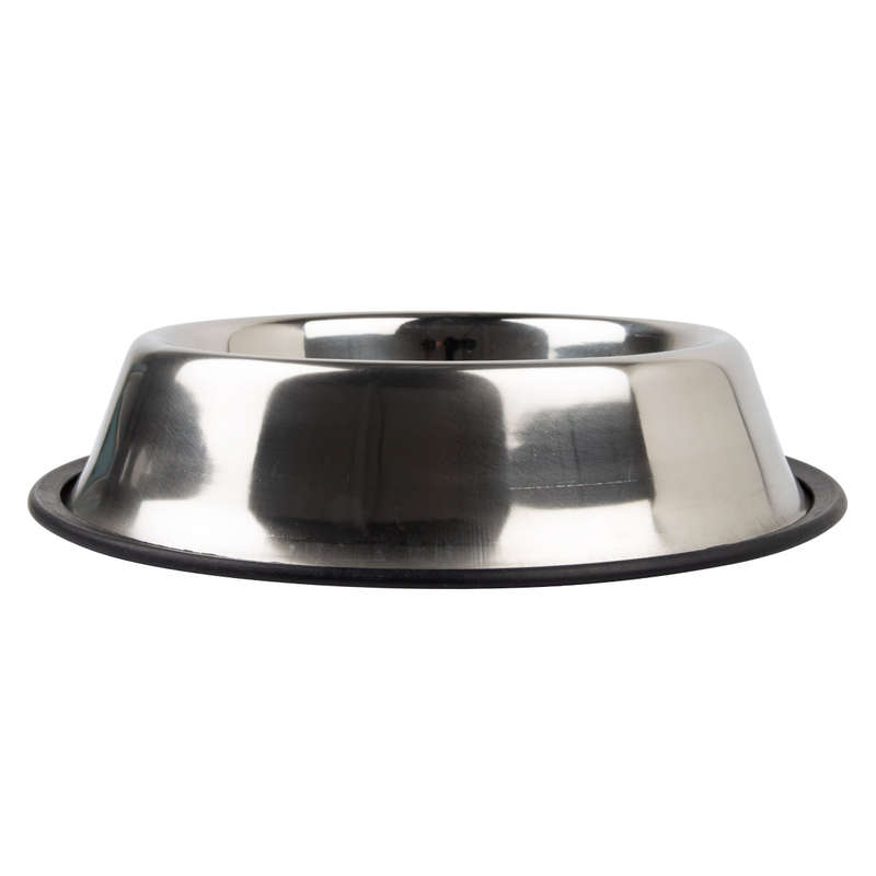 Dog Bowl S/Steel Non Tip Anti Skid 26 Cm / 765 Ml