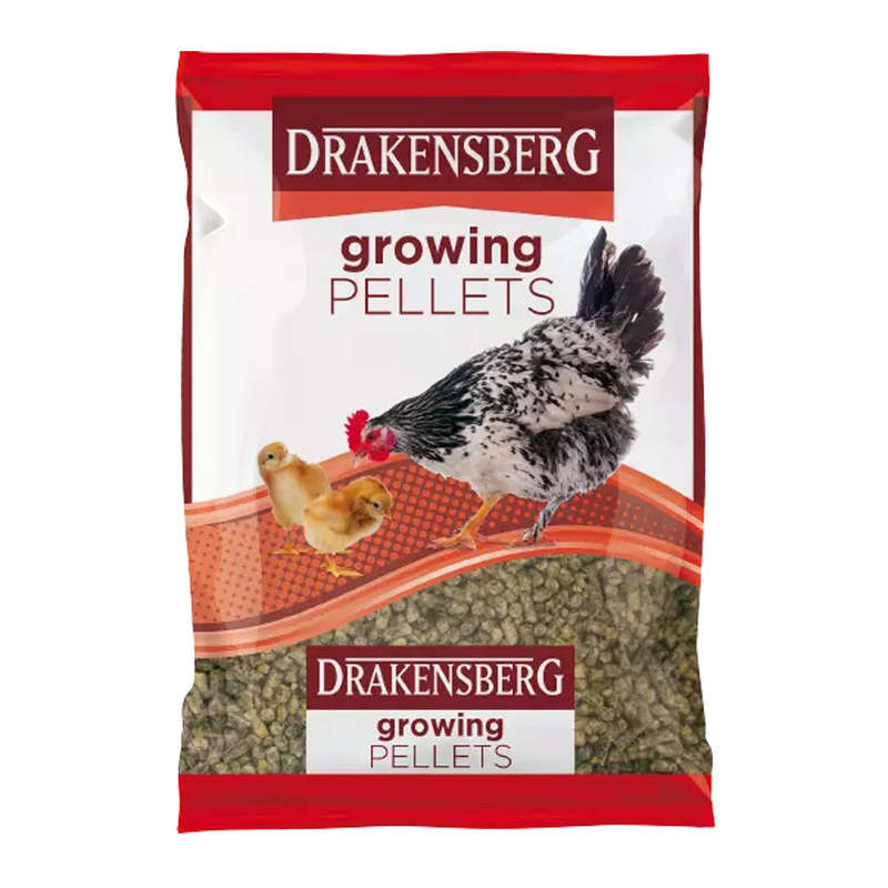 Drakensberg Red Bag Pellets Growing 1 Kg