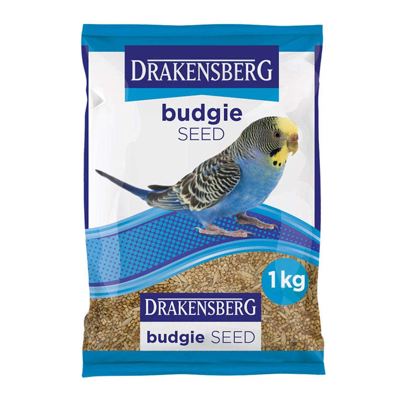 Drakensberg Blue Bag Seed Budgie Mix 1 Kg
