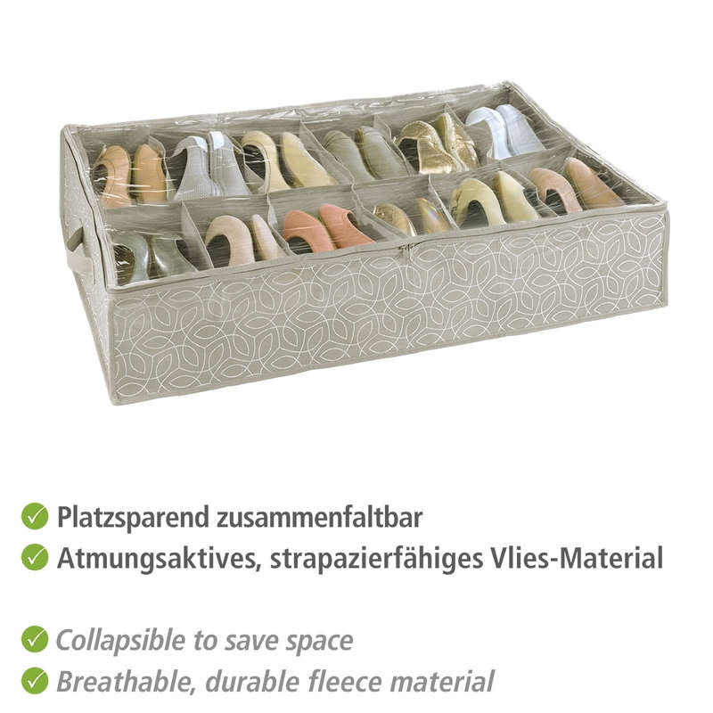 Underbed Shoe Storage Balance Range 12 Compartments