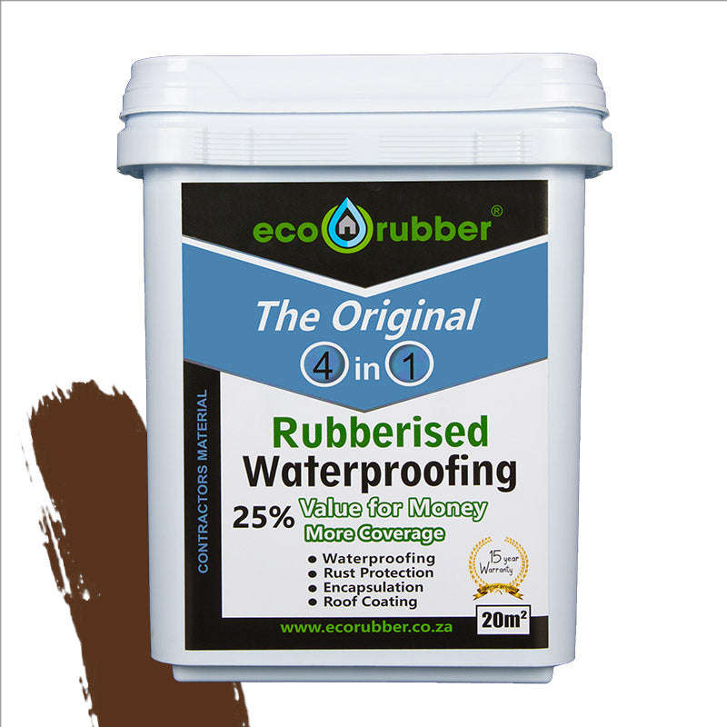 Eco Rubber Contractors Bucket 20 Sqm Brown