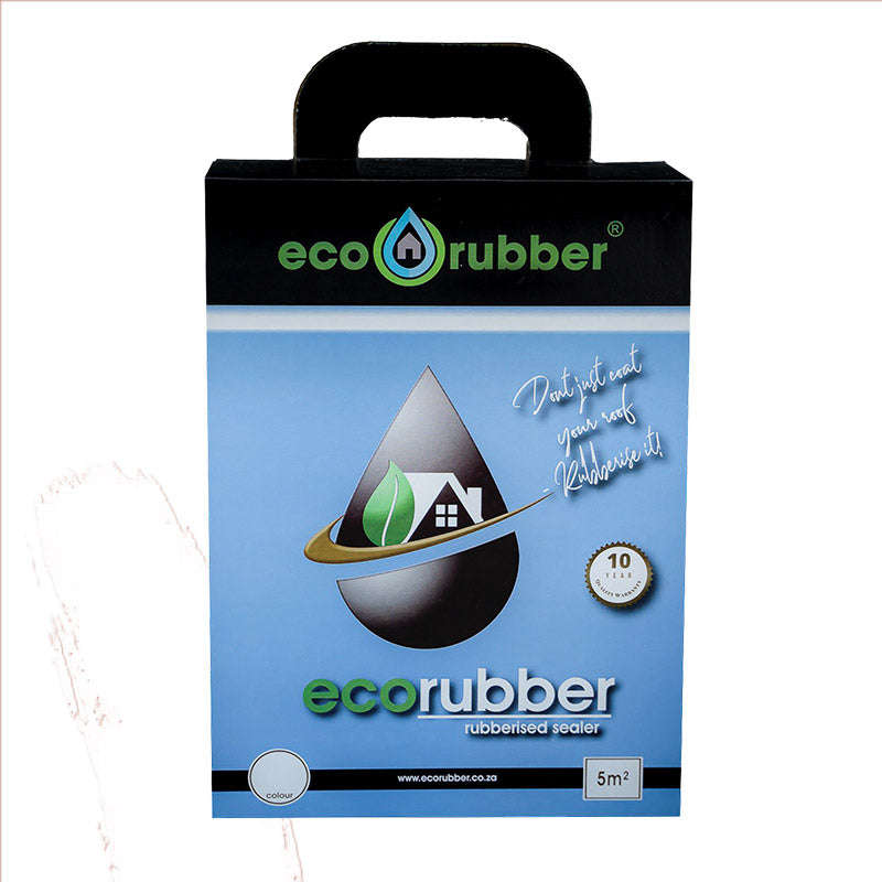 Eco Rubber Contractor Material Only 5 Sqm White
