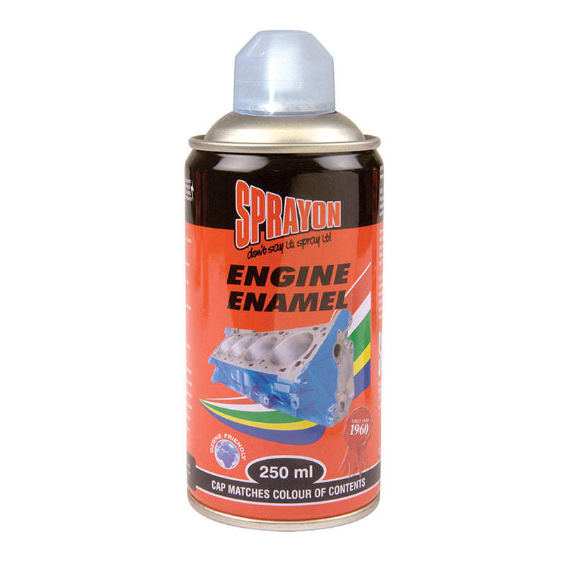 Sprayon Engine Enamel Spray White 250 Ml