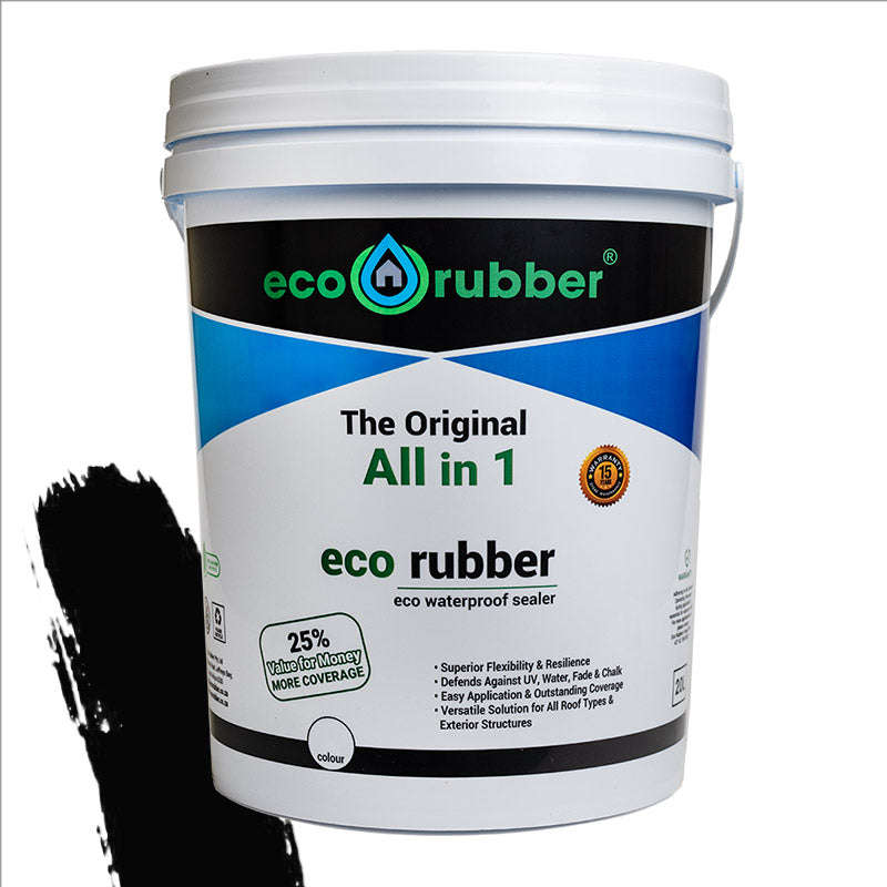 Eco Rubber All In 1 Contractors Black 20 L