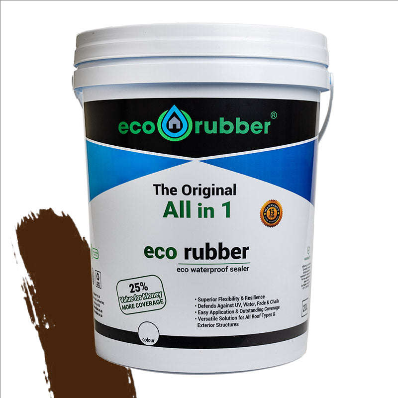 Eco Rubber All In 1 Contractors Brown 20 L