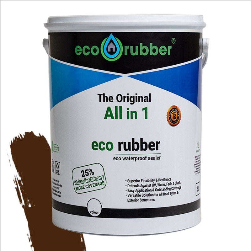 Eco Rubber All In 1 Contractors Brown 5 L