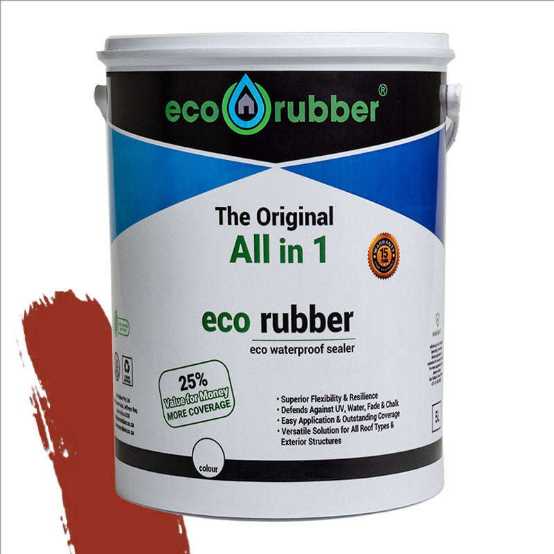 Eco Rubber All In 1 Contractors Terracotta 5 L