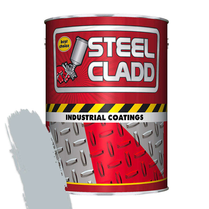 Steel Cladd Enamel Brilliant Aluminium 5 L
