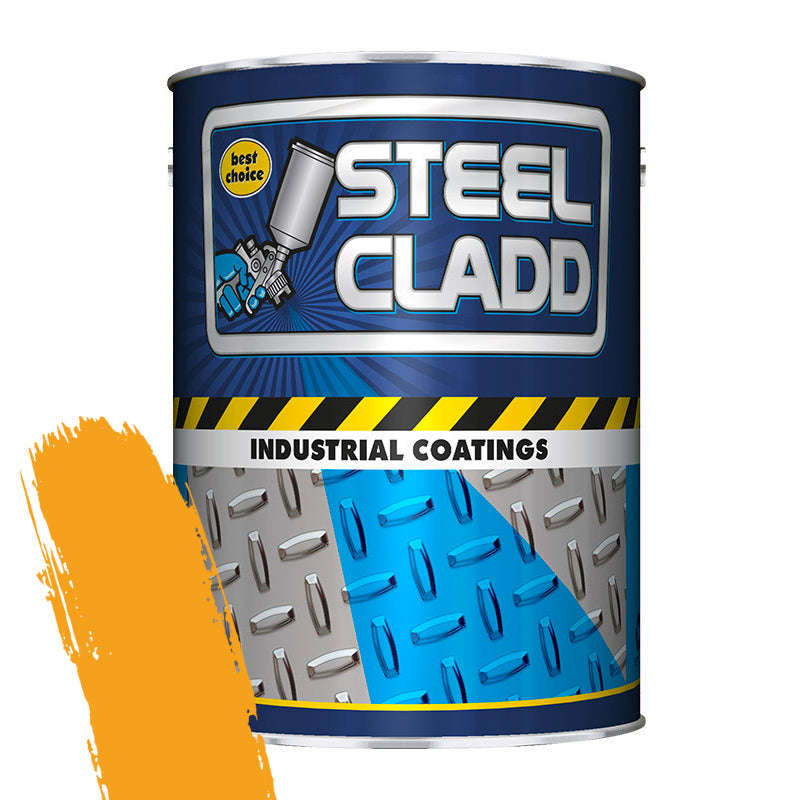 Steel Cladd Quick Dry Enamel Fiat Orange 1 L