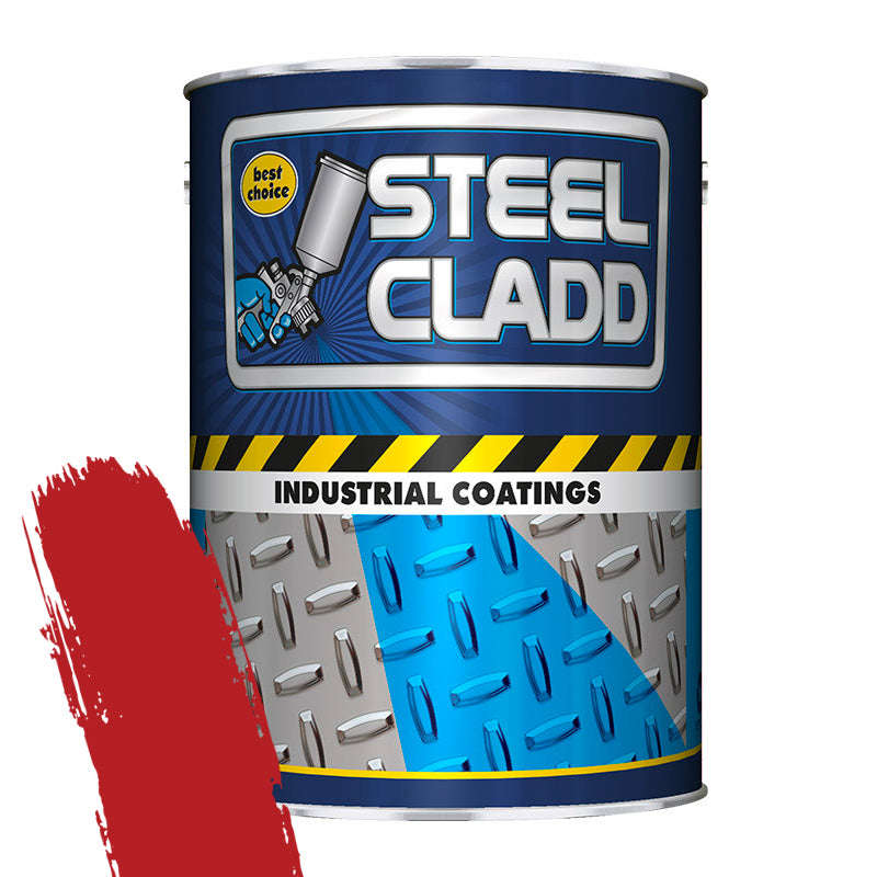 Steel Cladd Quick Dry Enamel Ih Red 5 L