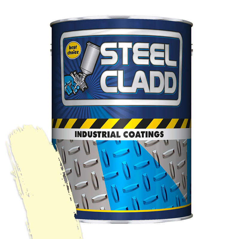 Steel Cladd Quick Dry Enamel Merc Cream 5 L