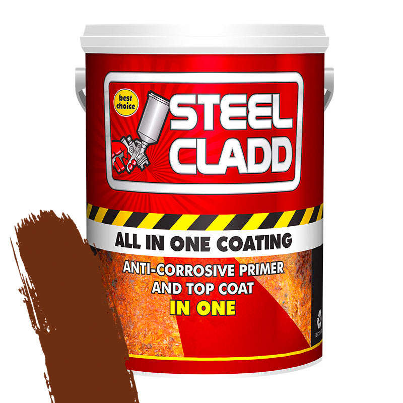 Steel Cladd All In One Water Based Brown 5 L
