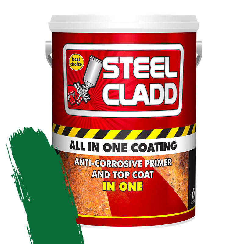 Steel Cladd All In One Water Based Green 1 L