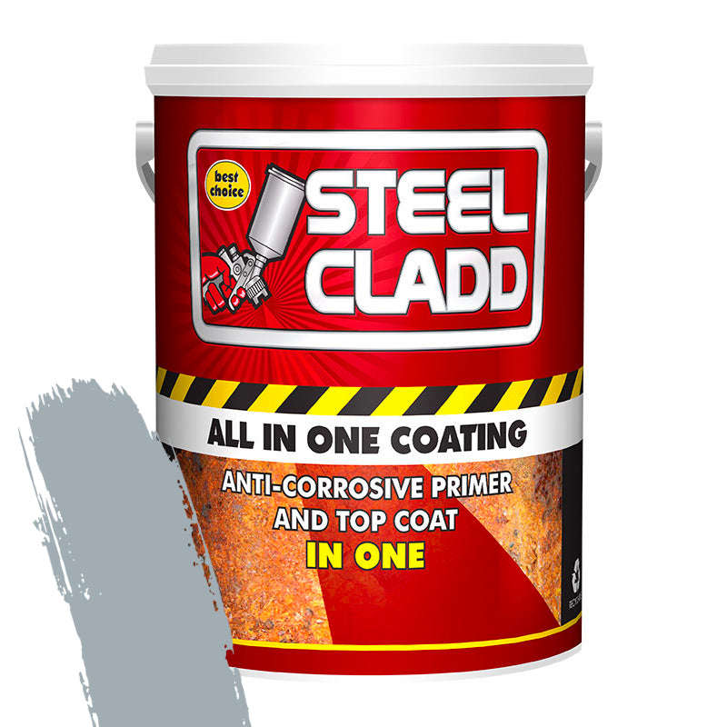 Steel Cladd All In One Water Based Grey 1 L
