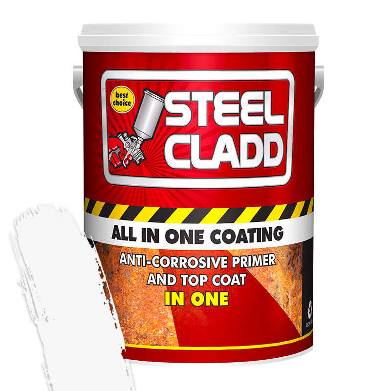 Steel Cladd All In One Water Based White 20 L