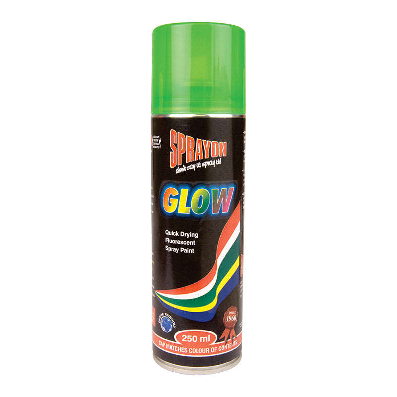 Sprayon Neon Spray Paint Green 300 Ml