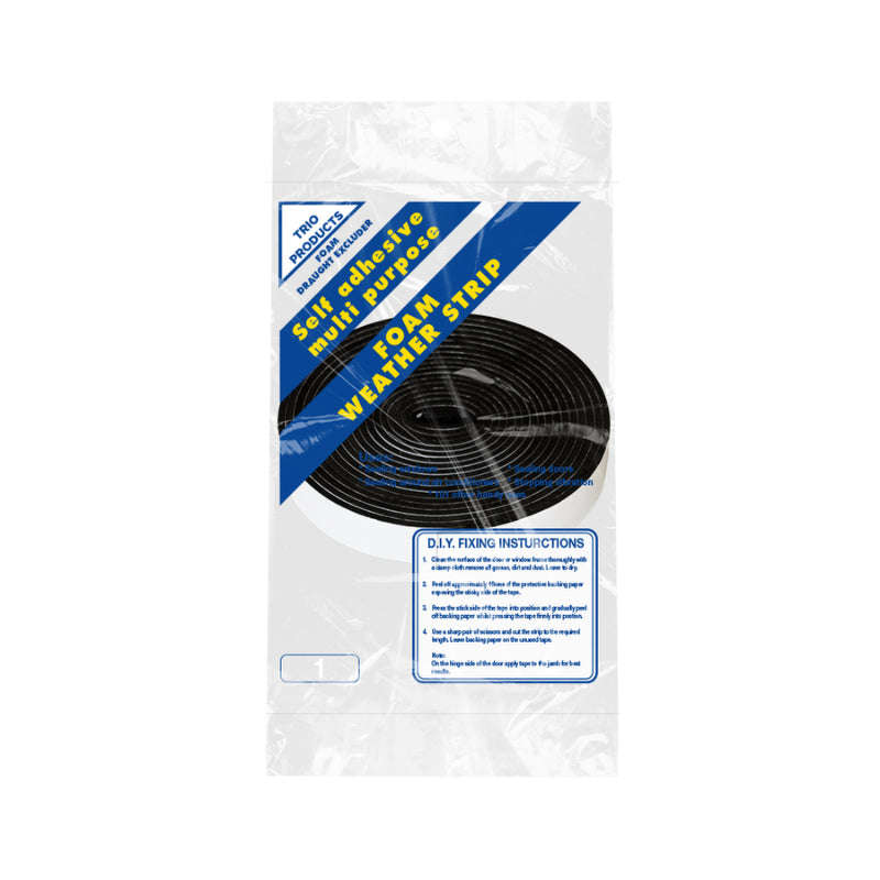 Foam Weather Strip 3 Mmx25 Mmx5 M
