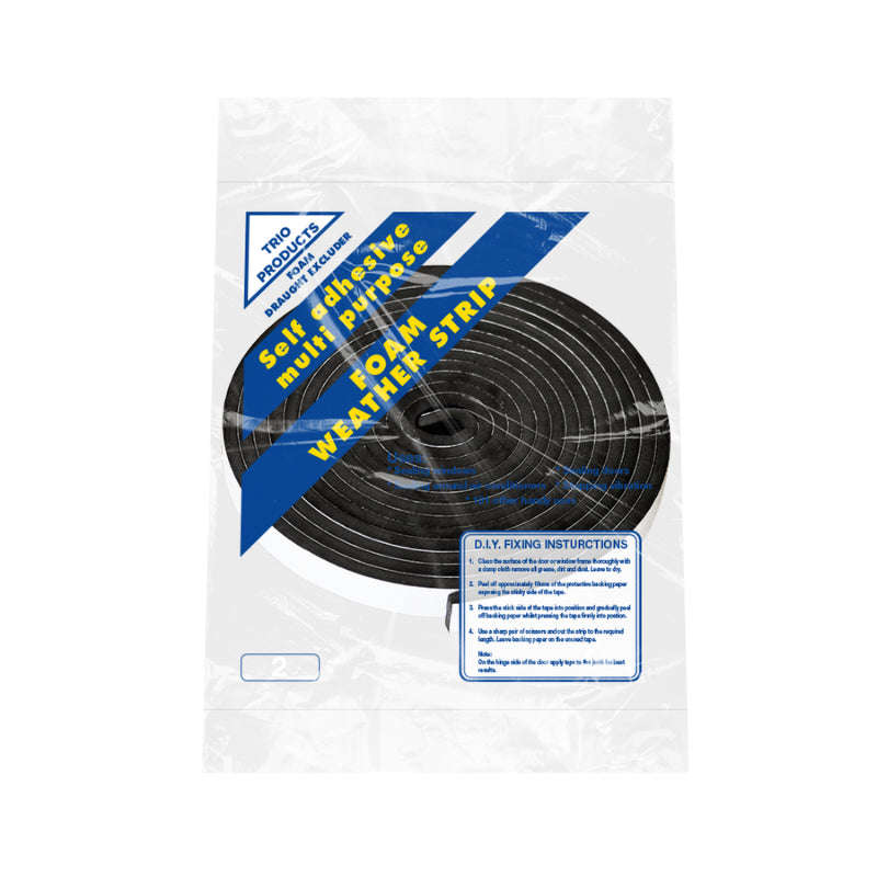 Foam Weather Strip 6 Mmx19 Mmx5 M